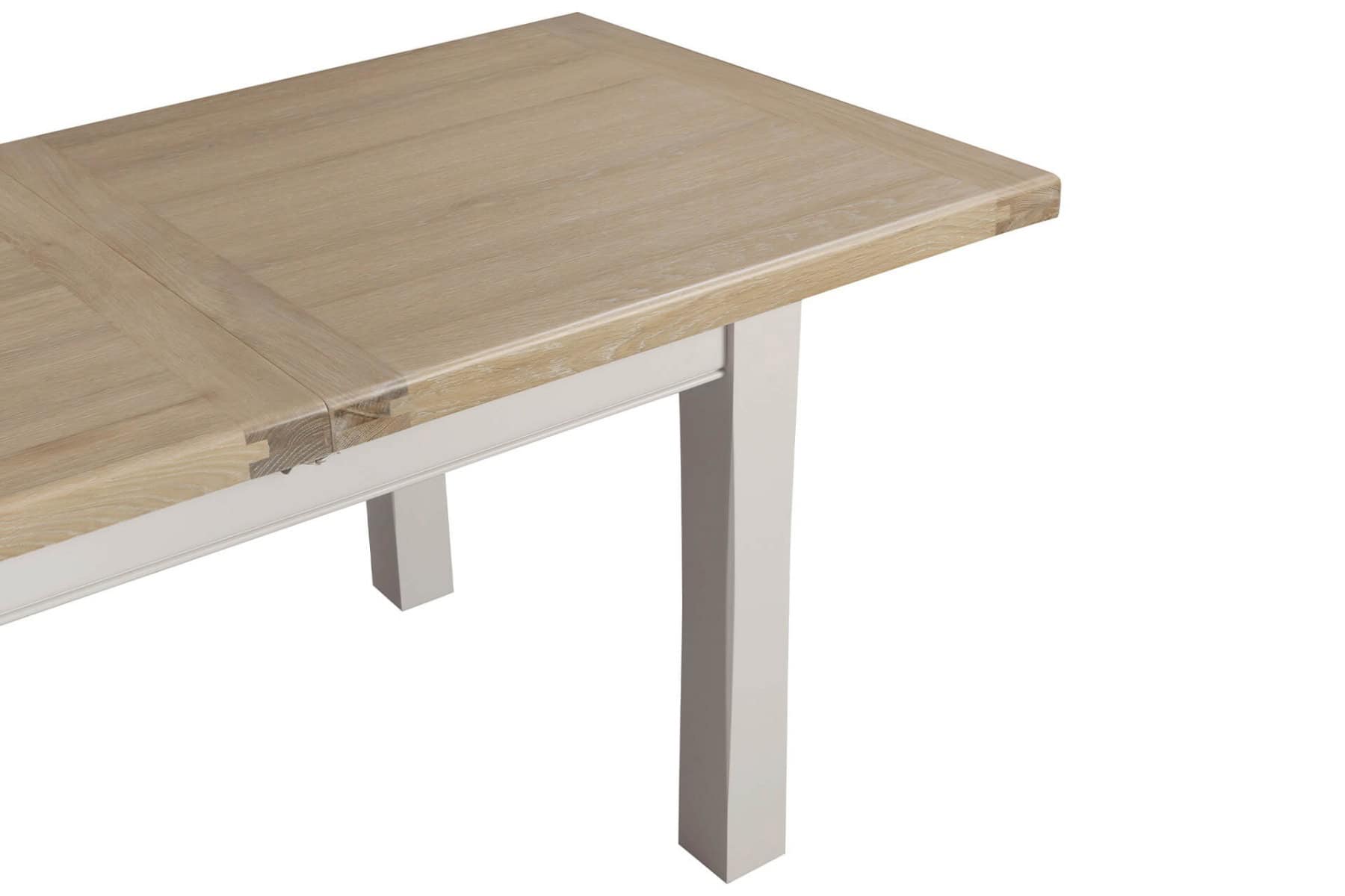 Doune Extending Dining Table (180cm-246cm) - Taupe - Image 7