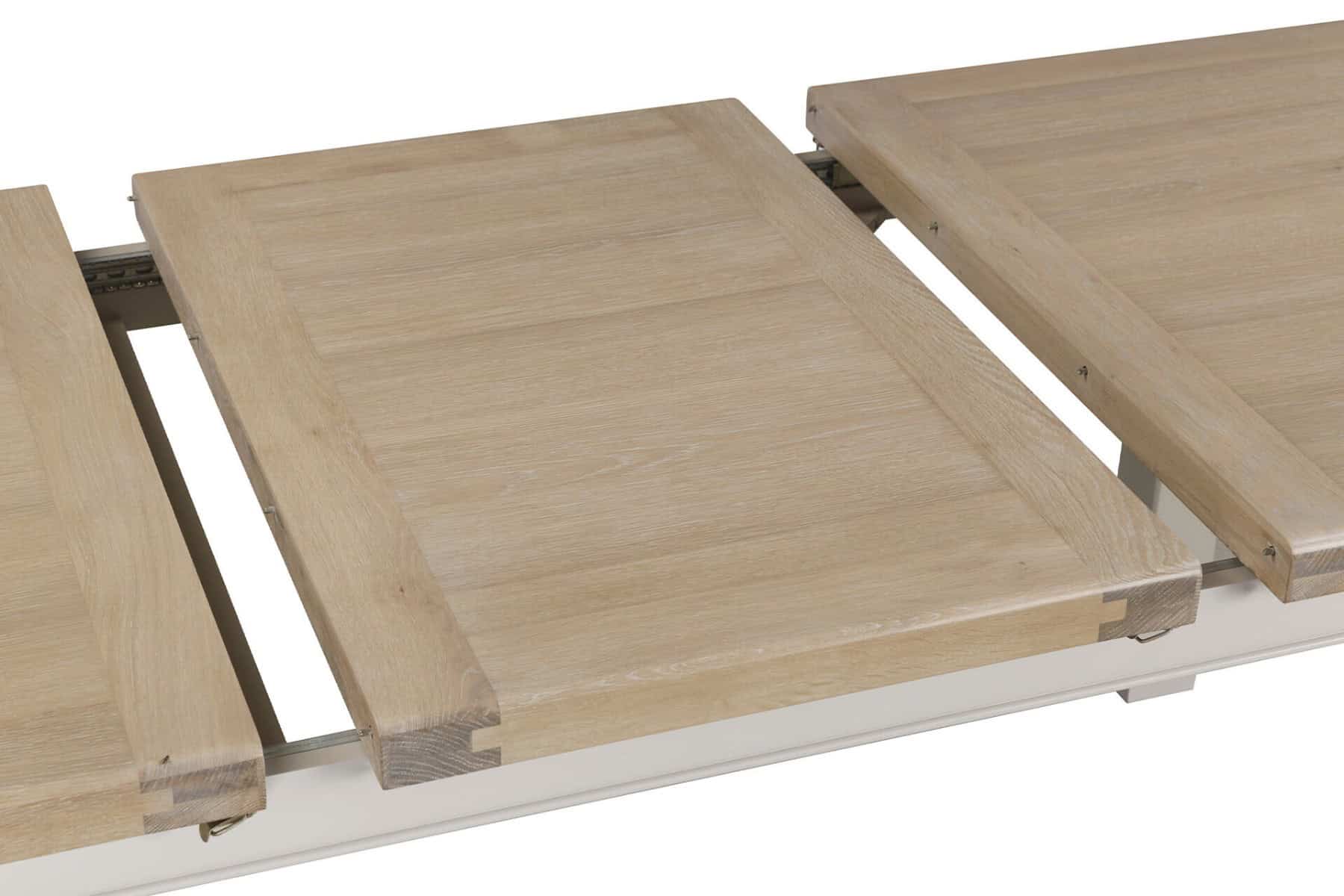 Doune Extending Dining Table (180cm-246cm) - Taupe - Image 9