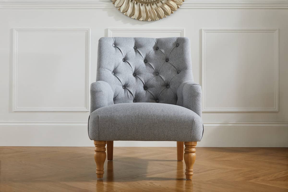 Padstow Armchair - Grey - Image 5