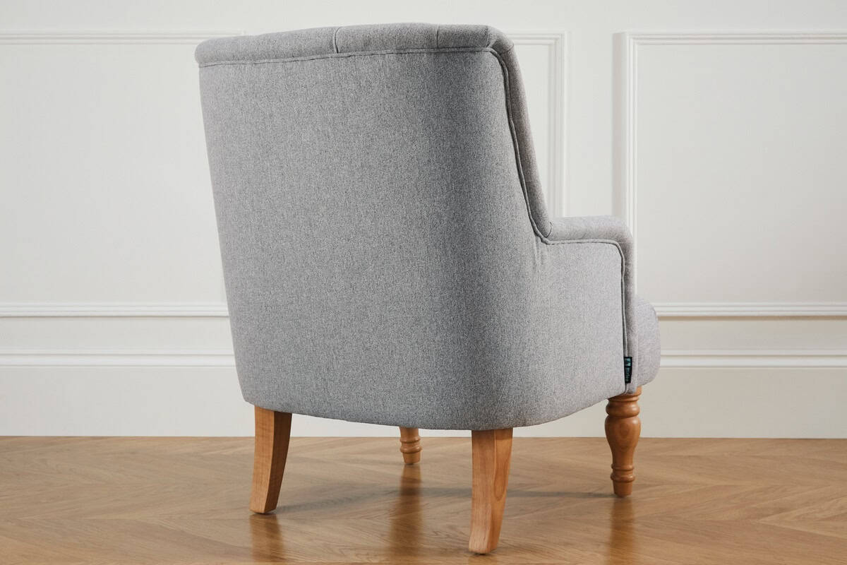 Padstow Armchair - Grey - Image 7