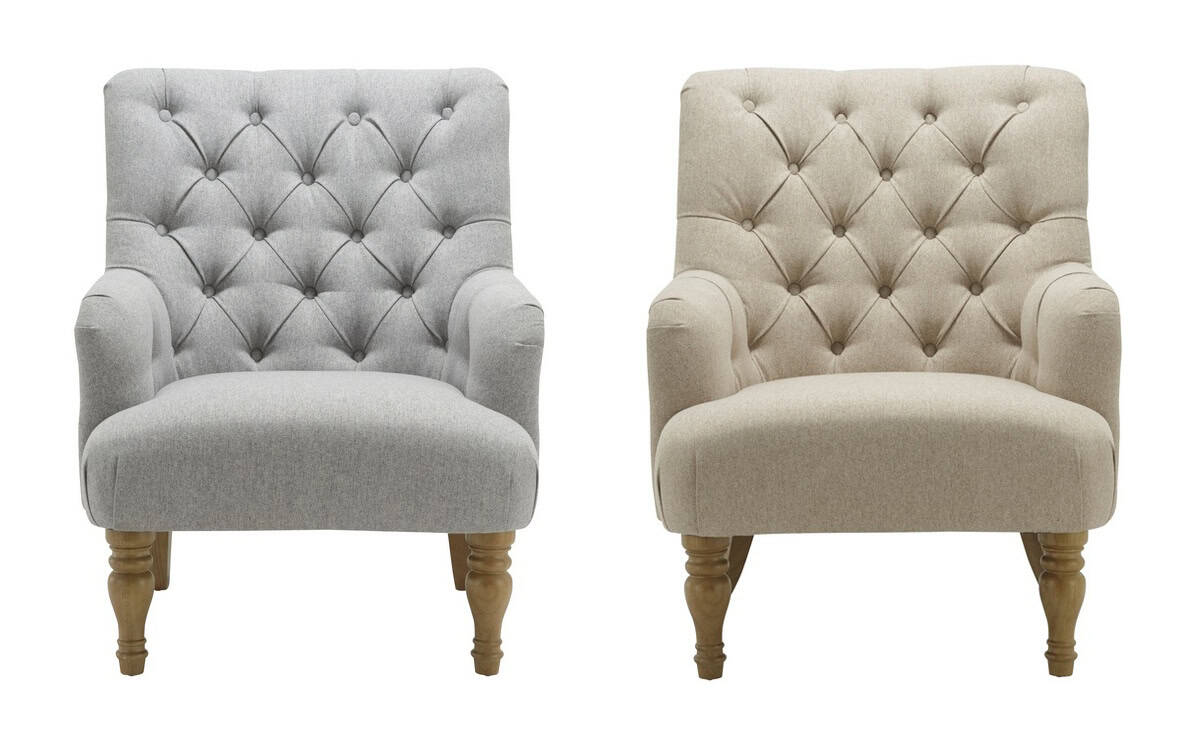 Padstow Armchair - Grey - Image 11