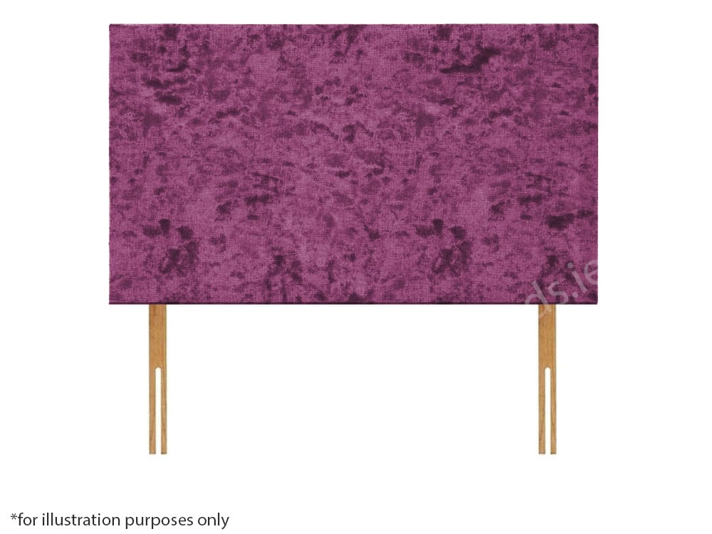 Apollo 6ft Bournemouth Headboard - Glitz Purple | Buy Online | Beds.ie
