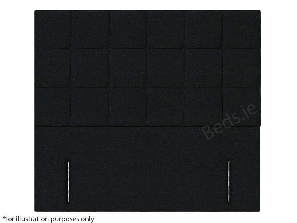 Apollo 2ft6 Venice Headboard - House Black | Buy Online | Beds.ie